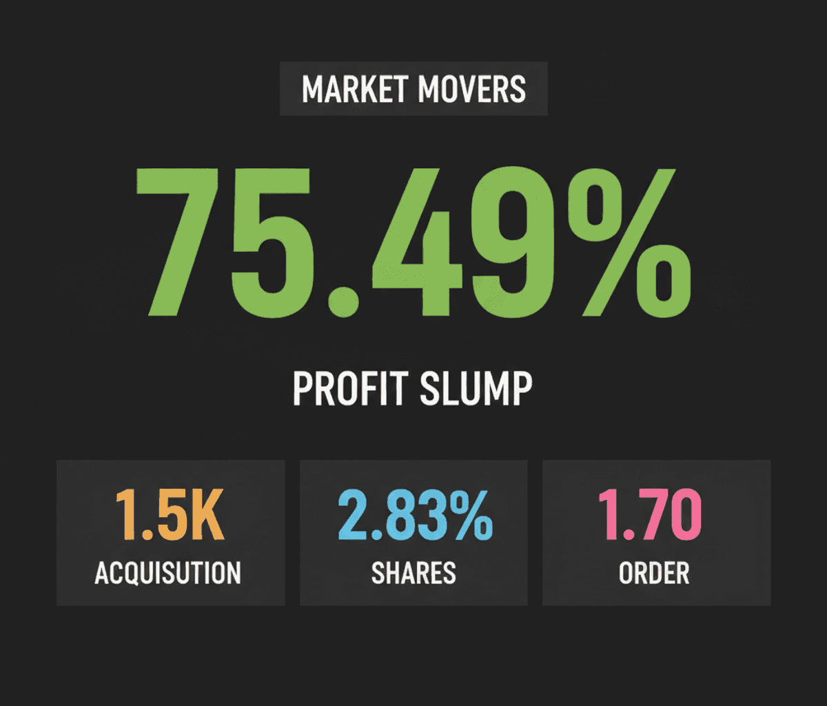 Market Movers: Apollo Buys Big, Elecon Profits Plummet