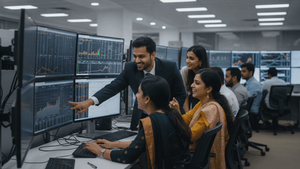 Nifty 50 Surges Past 24,200, Midcaps Hit Record High