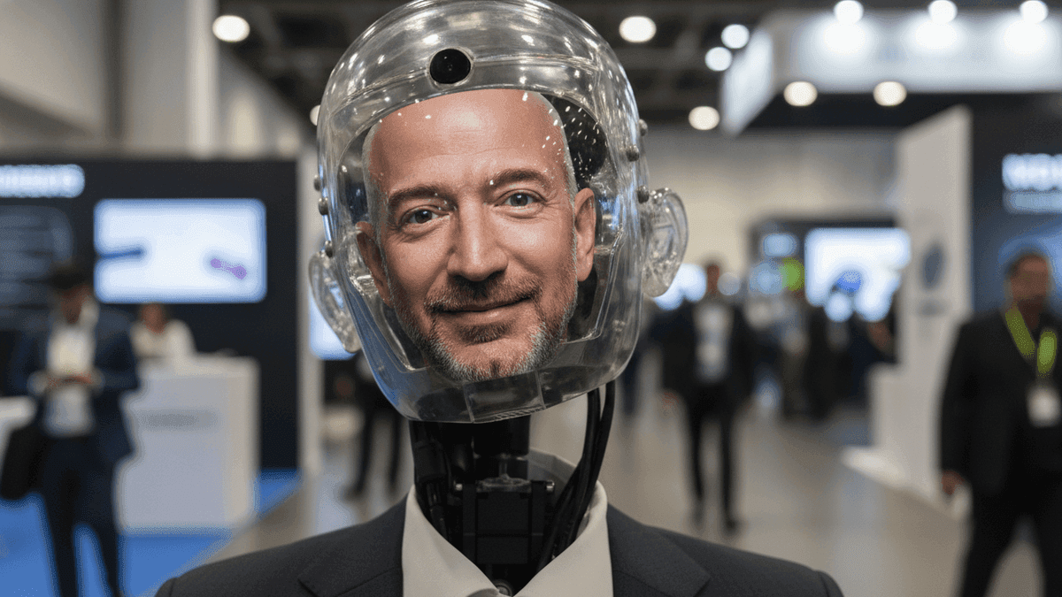 AI Robot ‘Robert’ Mimics Faces, Sparks Digital ID Debate