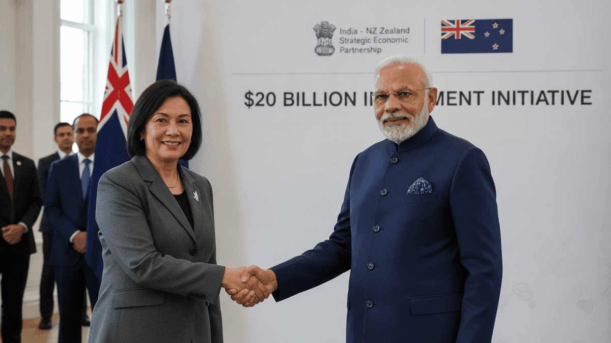 NZ Invests $20B in India: Boosting Economic Ties