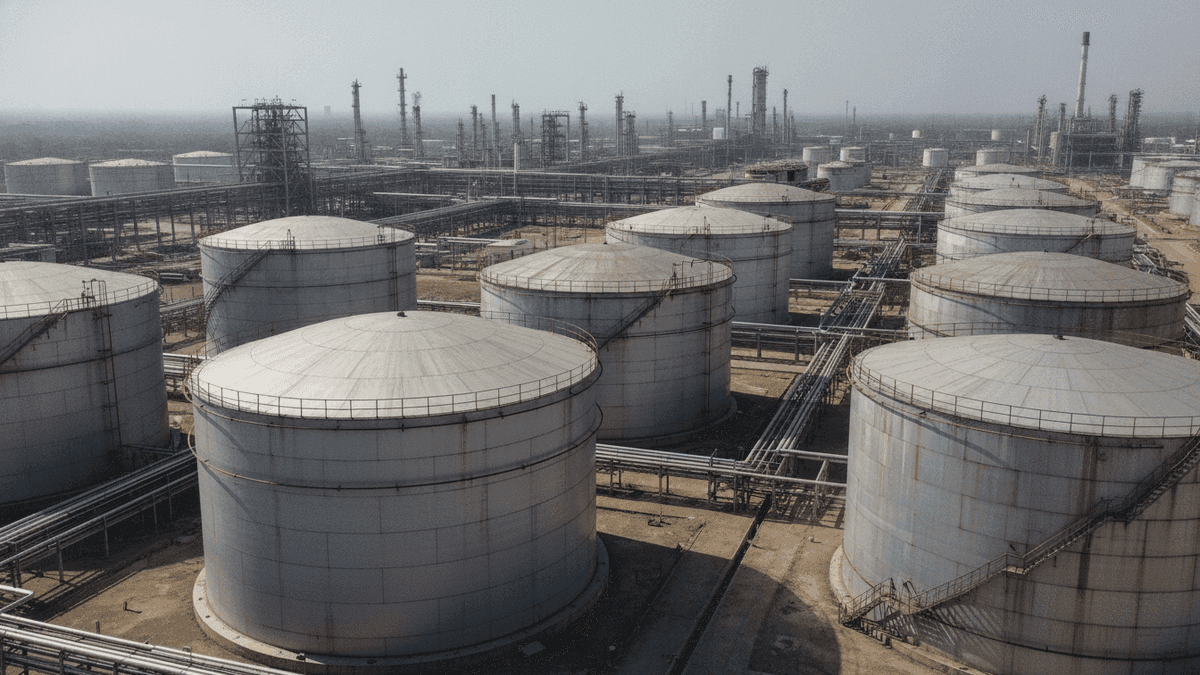 India OMCs Face ₹60,000 Cr Inventory Loss Amid Crude Swings