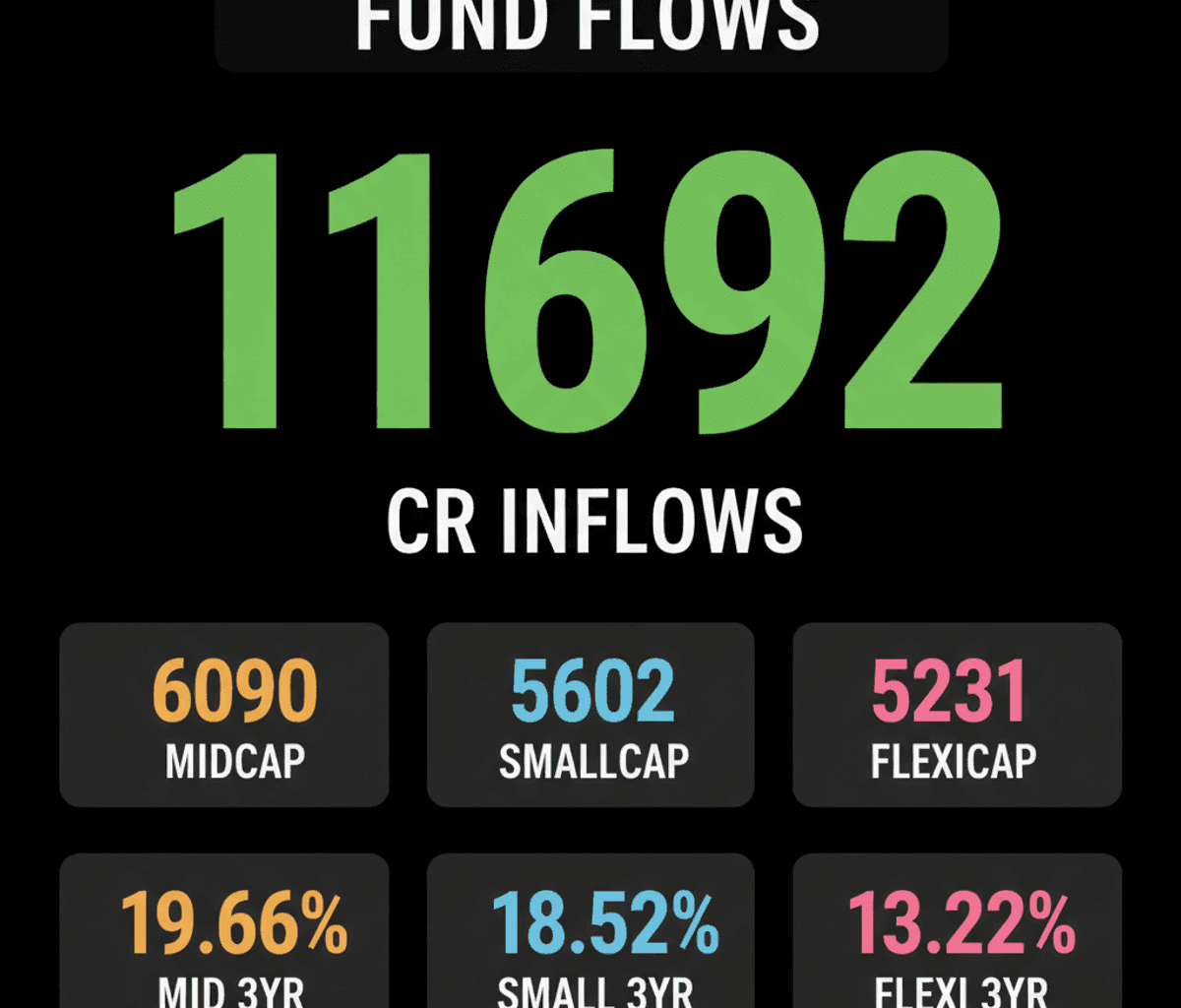 Mid & Small-Cap Funds Surge: ₹11,692 Cr Inflows in June