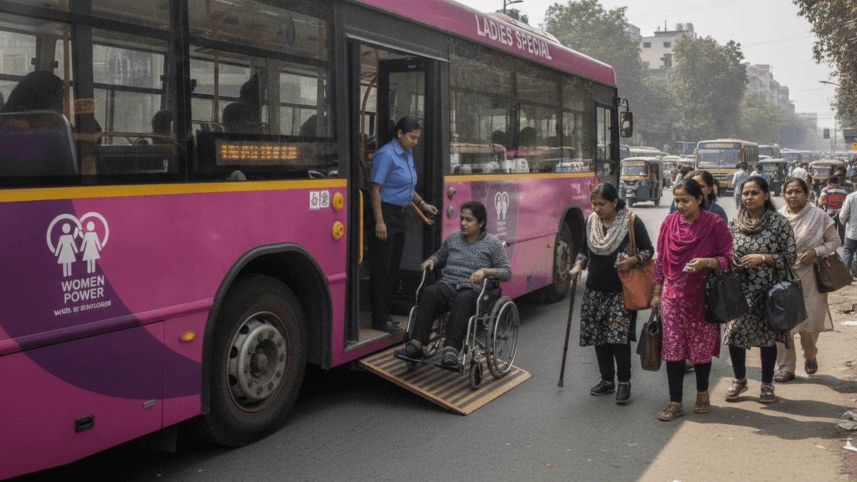 Delhi Expands Ladies Special Buses for Safer Commutes