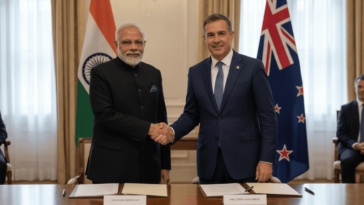 India-New Zealand Strategic Partnership: Trade Target NZ$7B by 2030