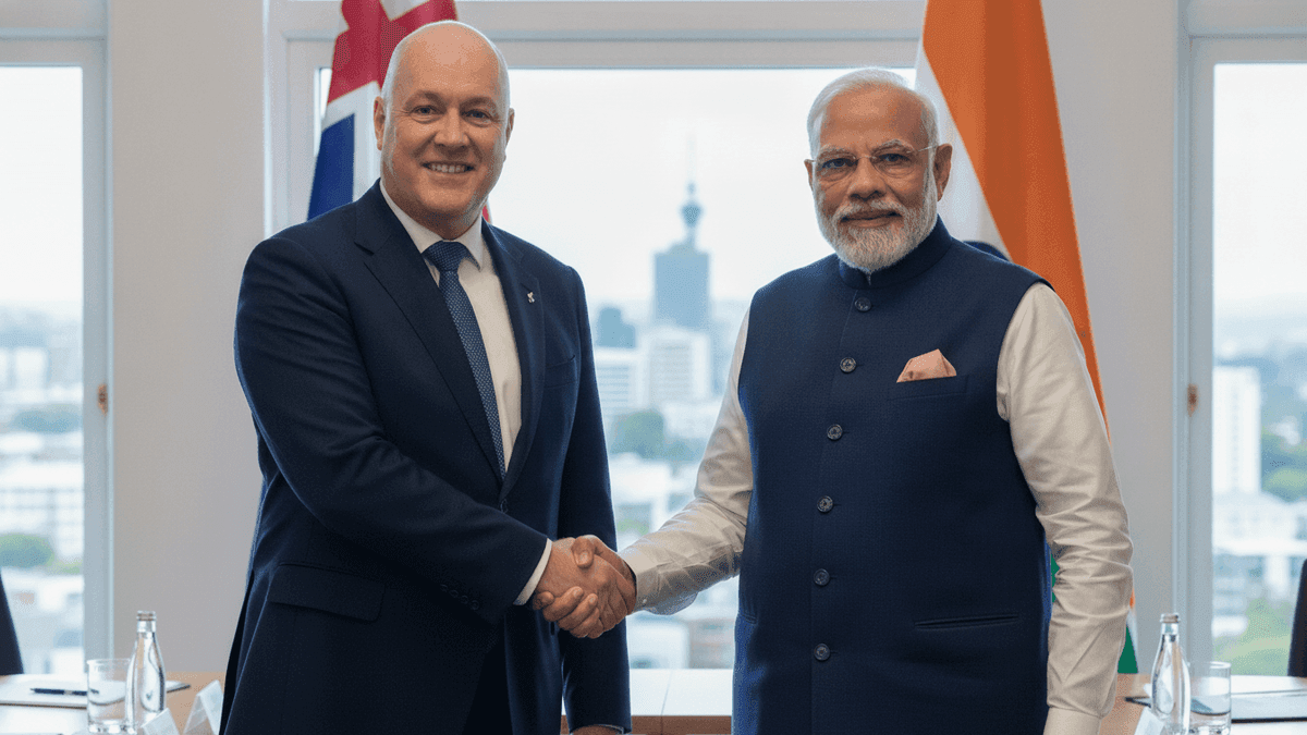 India-NZ Economic Partnership: Modi Visit Sparks Structural Shift