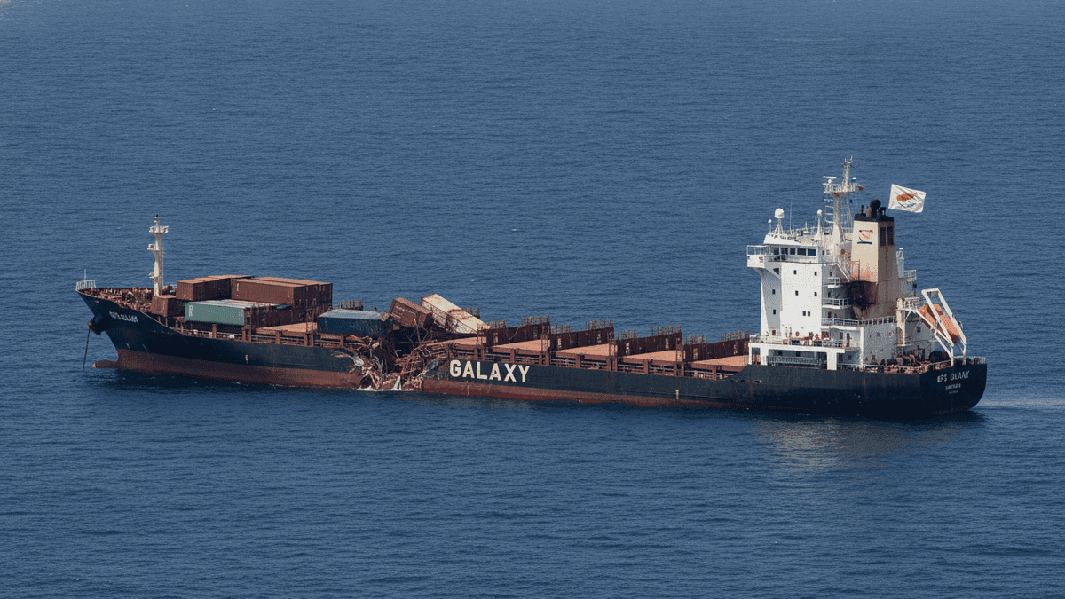 India Condemns Iran Attack on Ship, Citing Maritime Risk