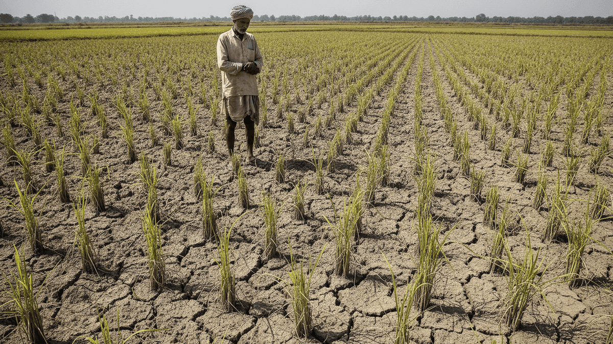 Subdued Monsoon Threatens Indian Agriculture: Kharif Crops at Risk