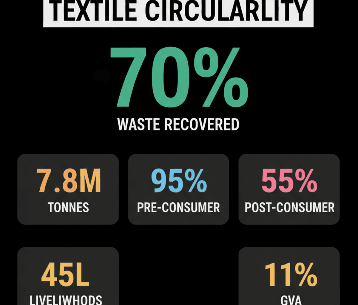 India’s Textile Circularity: Leading Waste Recovery