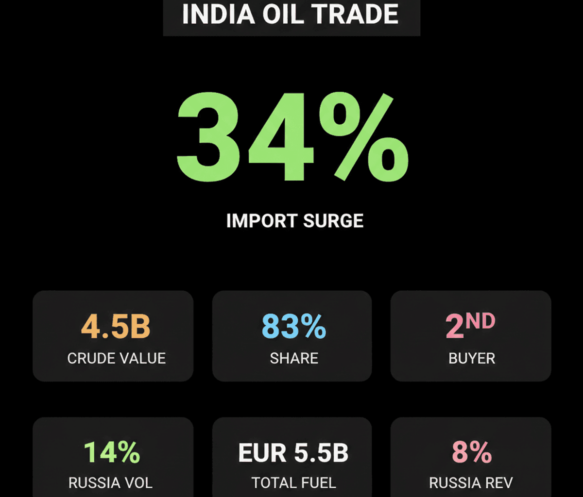 India’s Russian Oil Surge: Global Energy Shifts