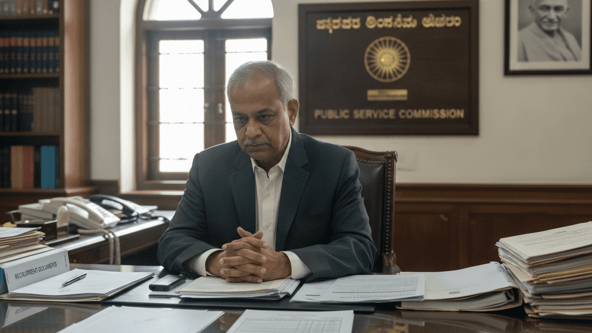 Karnataka Governor Suspends KPSC Chief Amid Recruitment Scandal