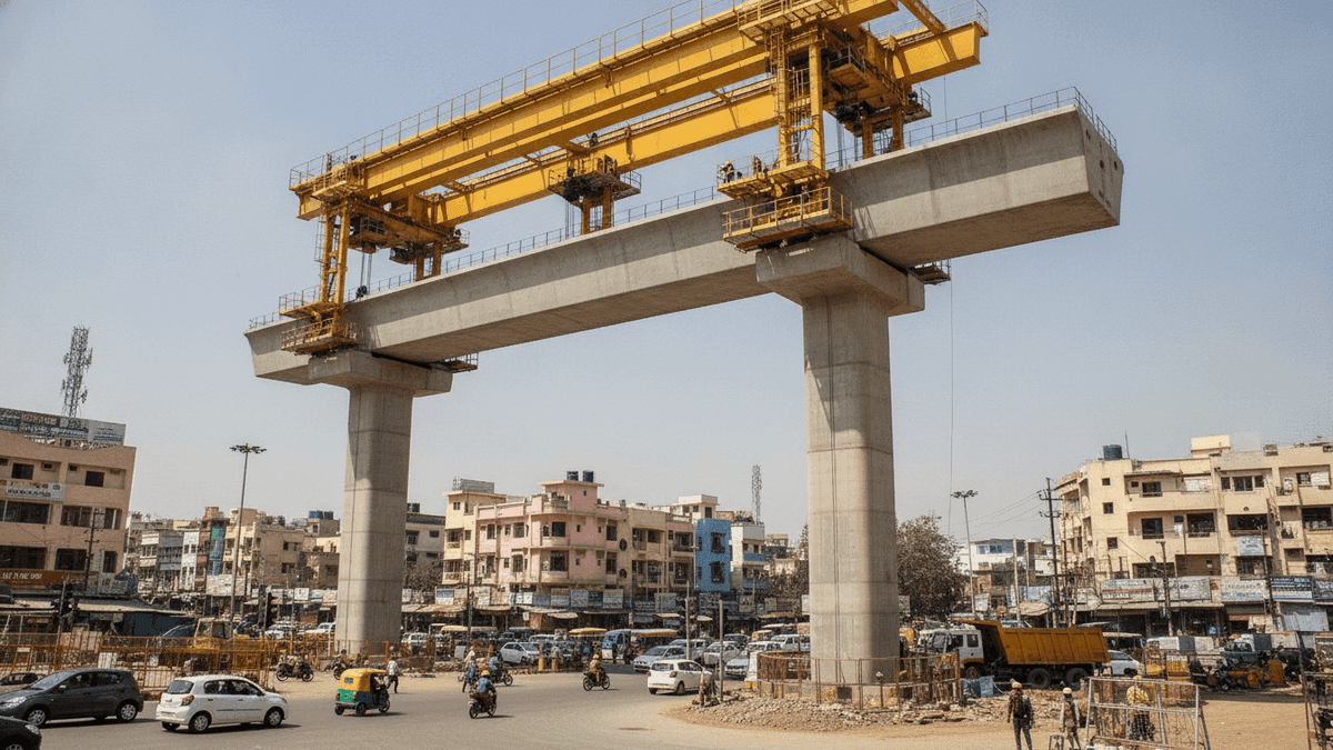 Bhopal Metro: Afcons Completes First Segment Erection