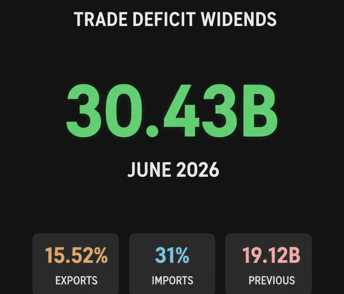 India’s Trade Deficit Widens Despite Export Growth