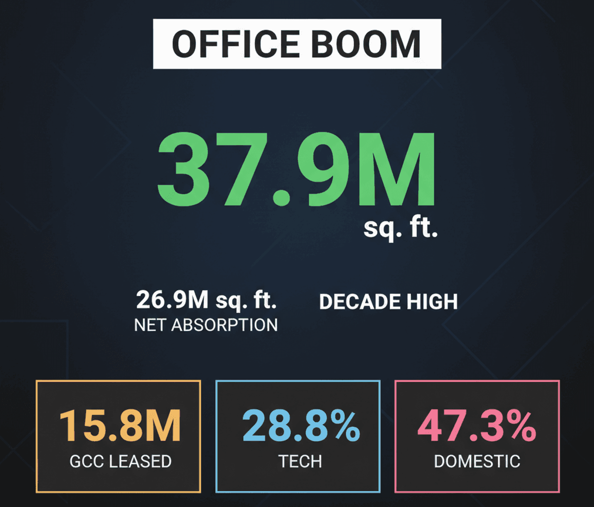 India Office Market Surges: A Win for Young Investors