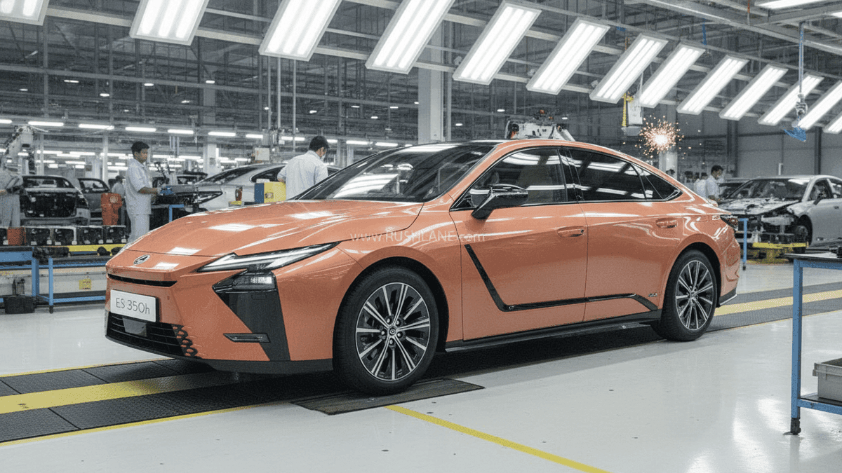 Lexus ES 350h Hybrid Launched in India, Locally Produced