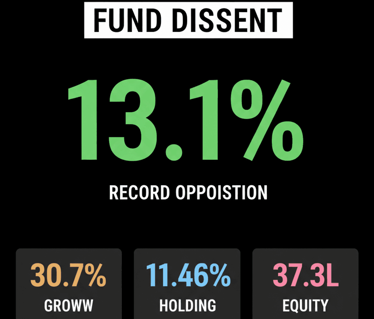 Mutual Funds Oppose Record 13.1% of Resolutions: Impact on Investments