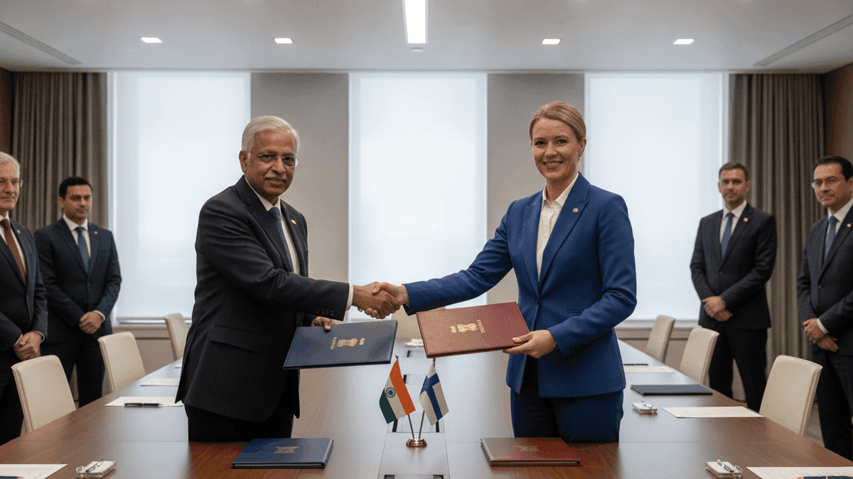 India & Finland Boost Tech, Clean Energy Ties