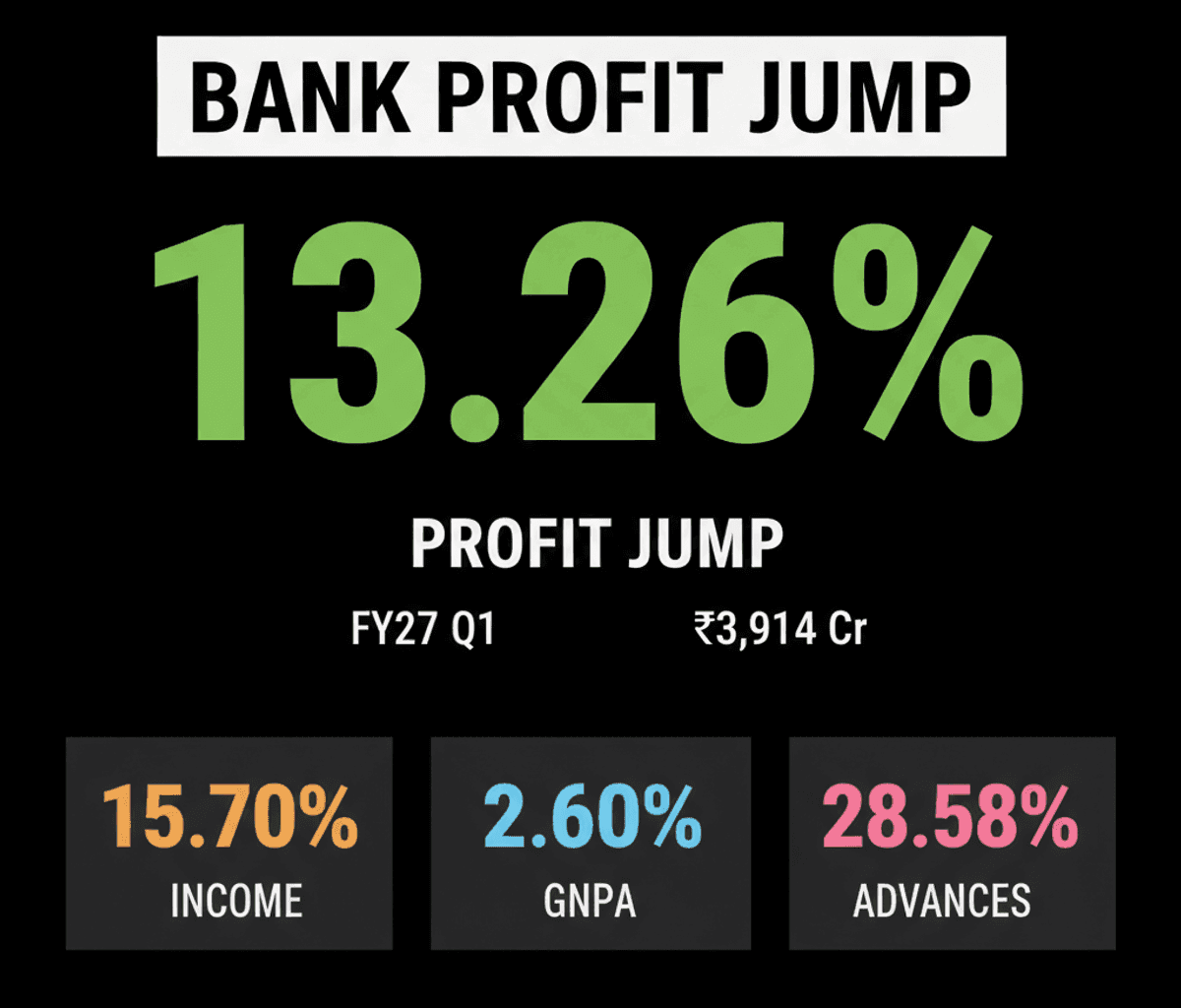 Central Bank of India Q1 Profit Surges 13.26% on Strong Core Income