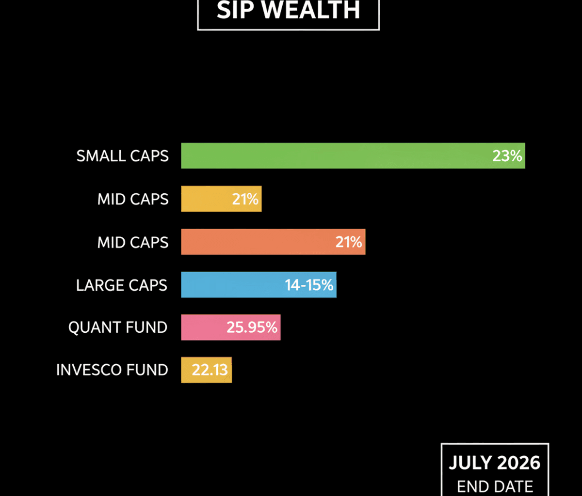 Small-Cap Funds: 23% SIP Returns, Decade’s Top Wealth Creator