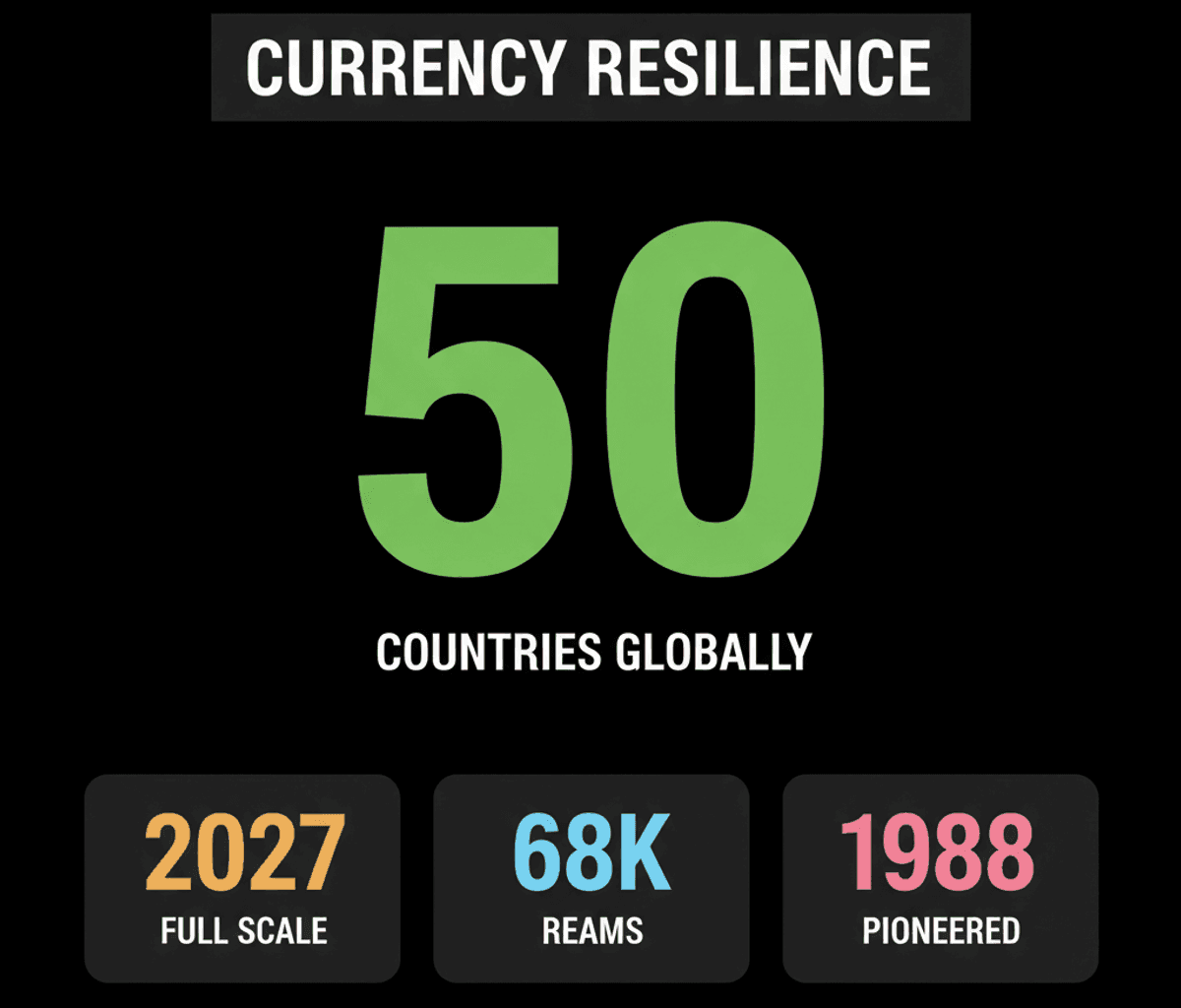 India’s Polymer Currency: Enhanced Durability & Security