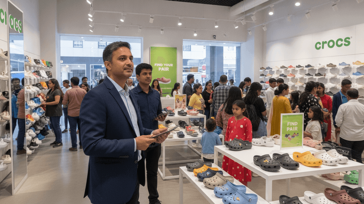 Crocs Appoints Kumar Harshit for India Retail Expansion