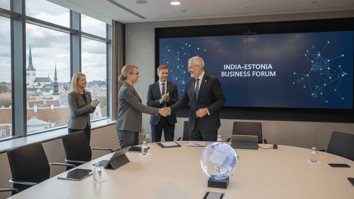 India Courts Estonia: Boost Tech & Trade Ties