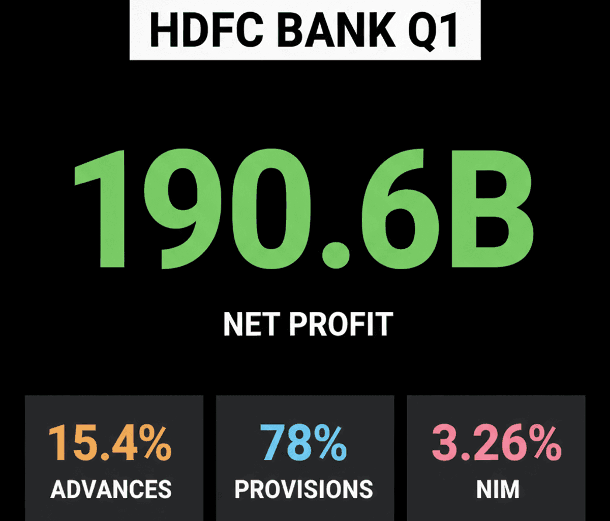 HDFC Bank Q1 Profit Surges 5% on Strong Consumer Lending