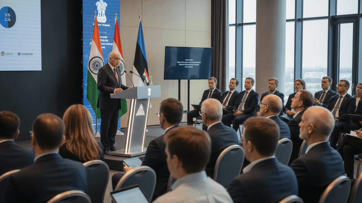 India-Estonia Forum: Boosting Bilateral Economic Ties & Tech