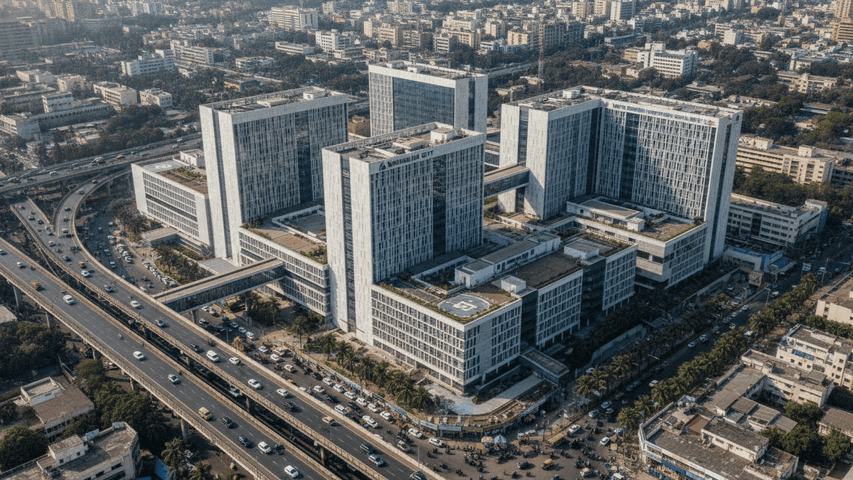 Indian Hospitals: Network Density Over Bed Count for Profit