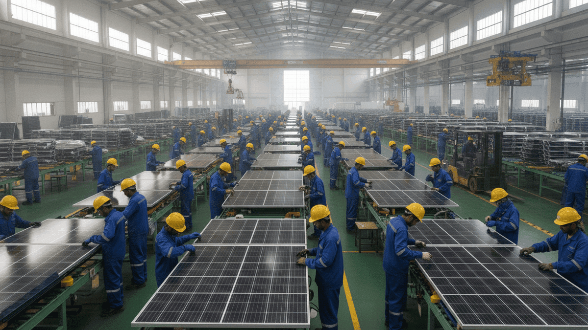 India Delays Solar Cell Mandate to 2026, Aids Industry
