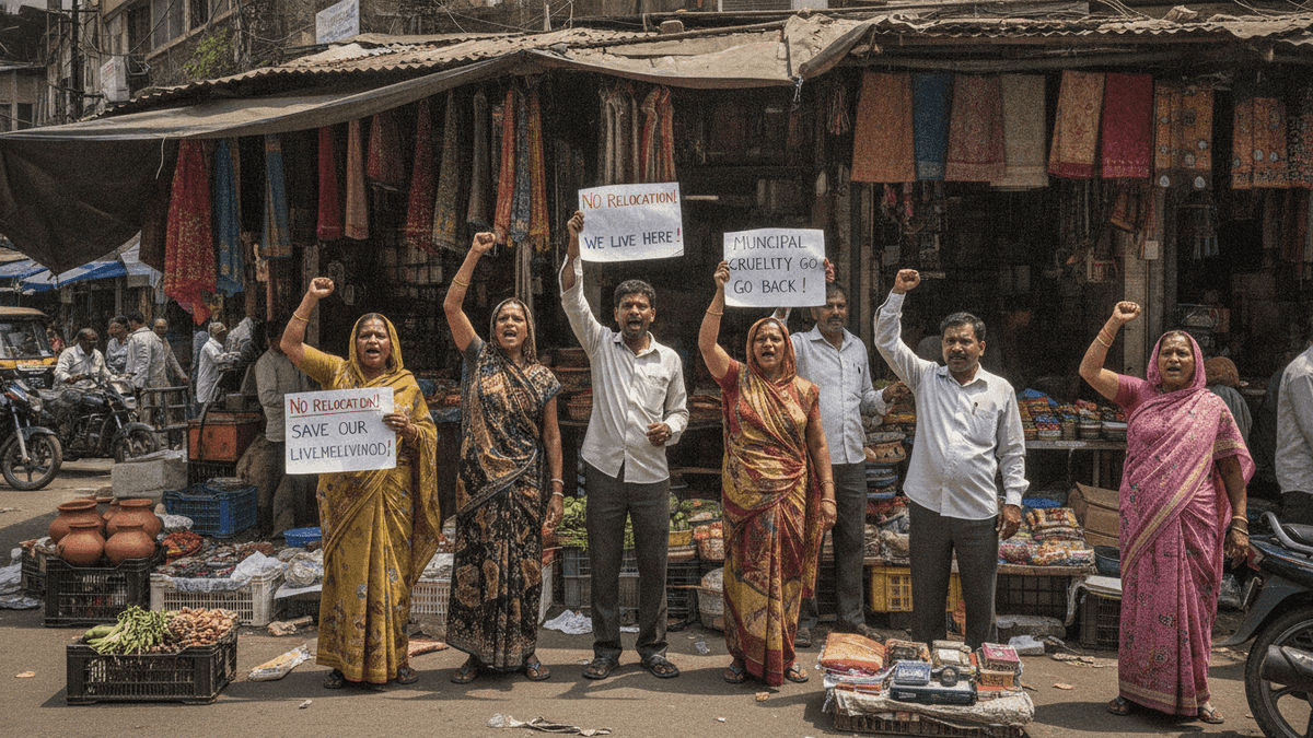 Chandigarh Vending Allotment Sparks Vendor Protests