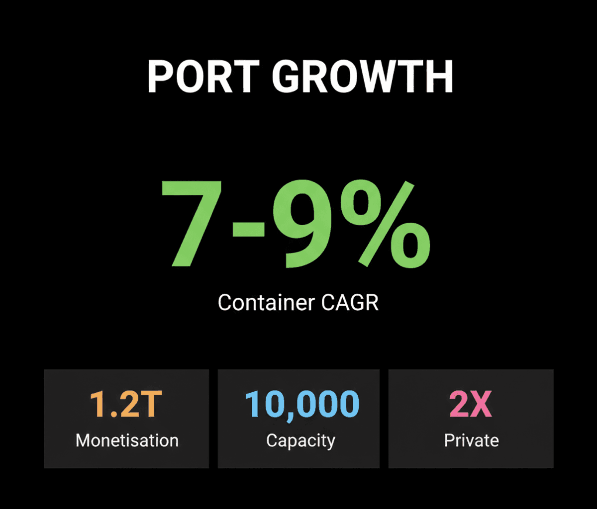 India’s Ports: Containerization Drives Structural Growth