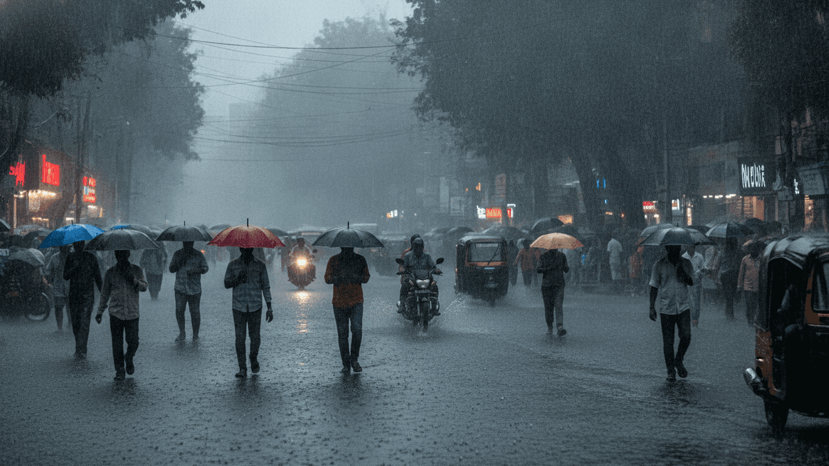 India Monsoon Intensifies: Widespread Rain & Thunderstorms Forecast