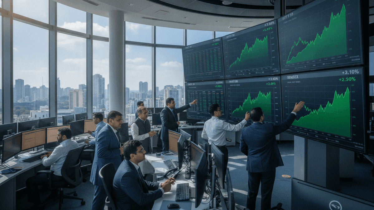 India’s Top Firms Gain ₹1.54 Lakh Crore Market Cap