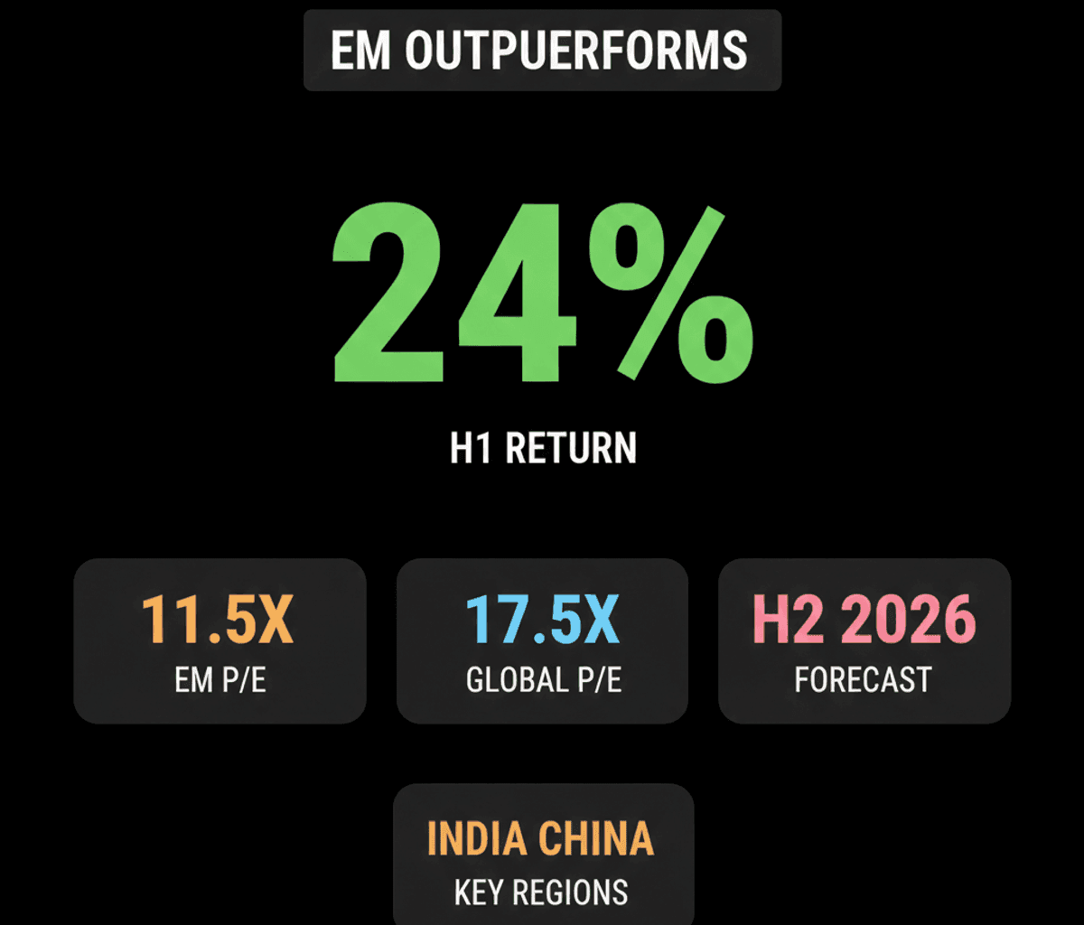 HSBC: Emerging Markets to Outperform in H2 2026