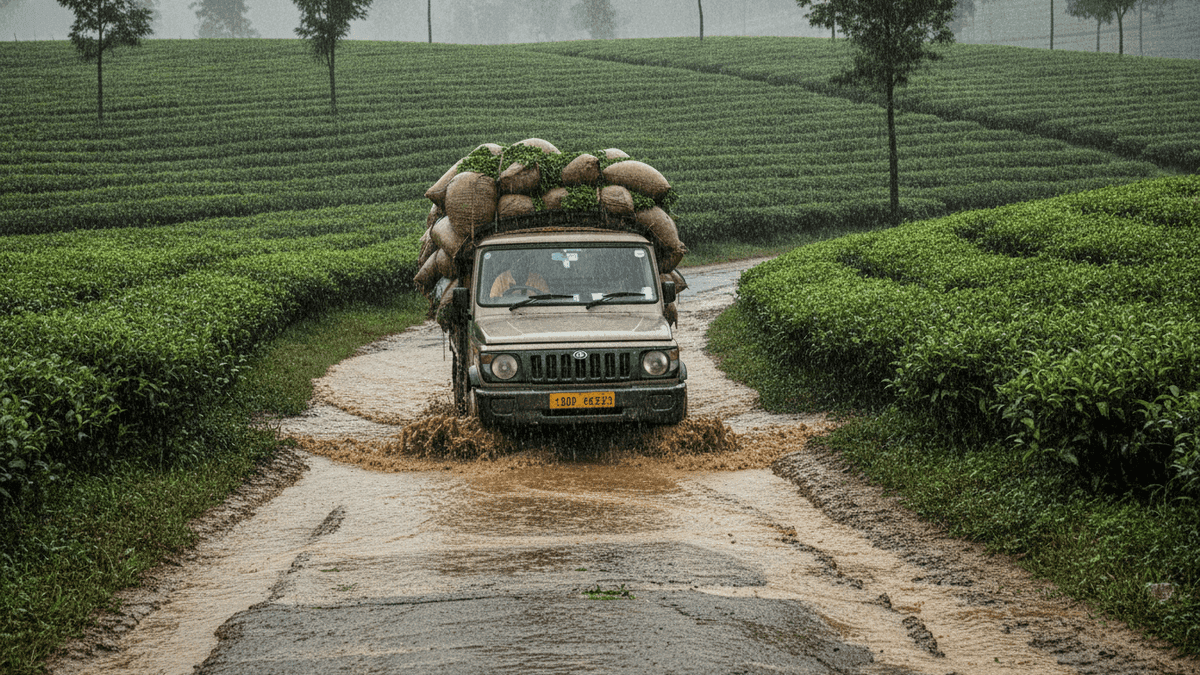 North Bengal Monsoon: Risks to Tea & Logistics