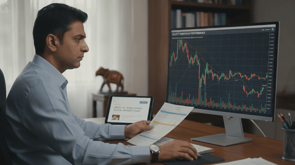 Nifty 50 at 24,200 Support Amidst Crude Oil Surge: Impact on Funds