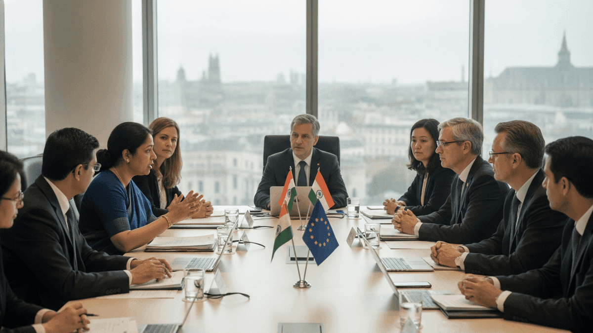 India’s EU FTA Push: Boosting Trade & Investment