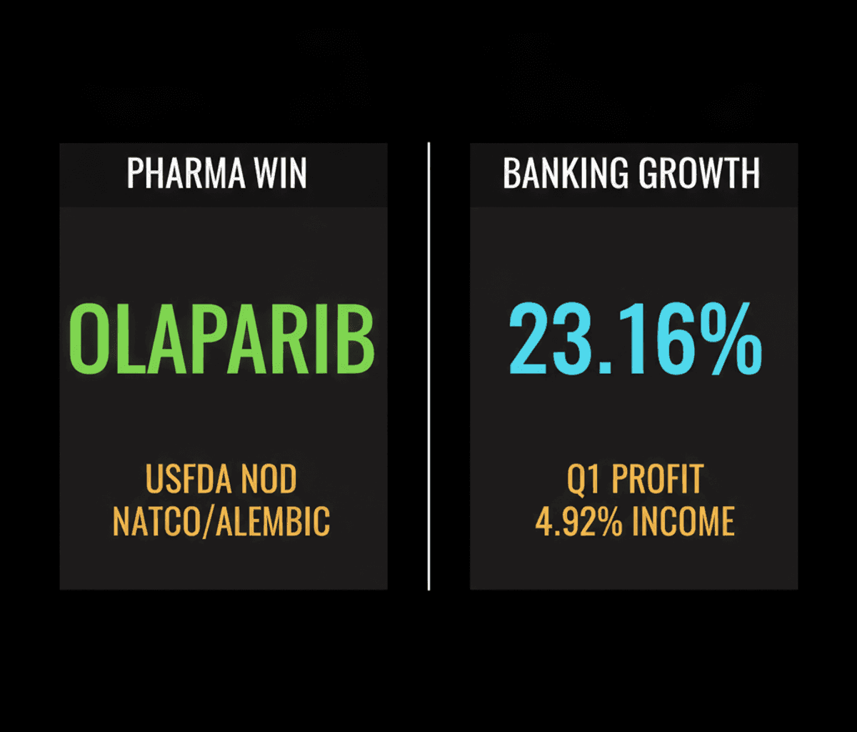 Alembic Partner NATCO Gets USFDA Nod; P&S Bank Profit Surges