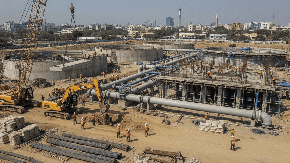 India Infrastructure: Water Deals Up, Cement Profits Down