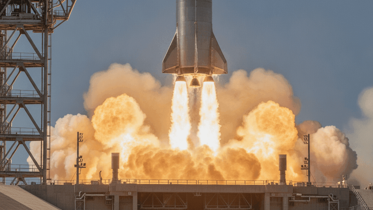 SpaceX Starship Test Flight Crucial Amid Stock Drop