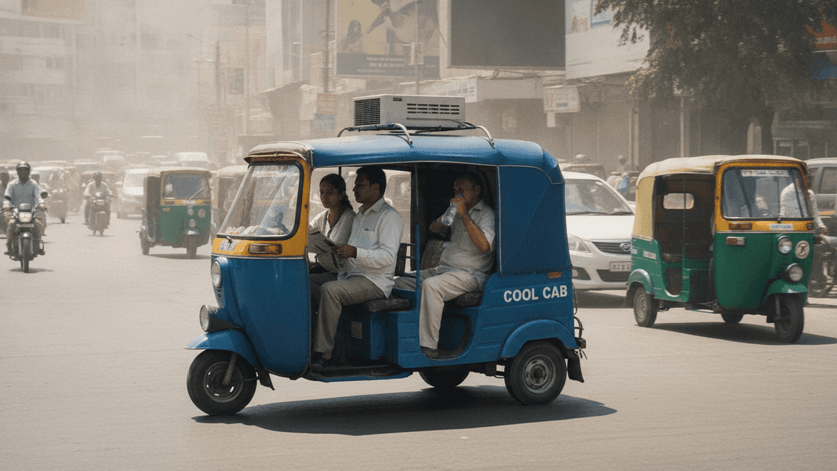 AC Autorickshaw Goes Viral: New Urban Comfort Trend