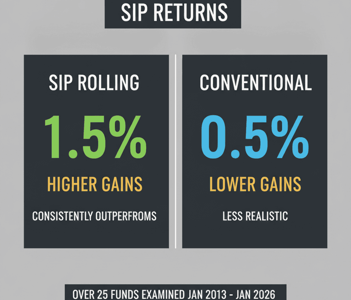 SIP Rolling Returns Beat Traditional Metrics: Boost Your Portfolio