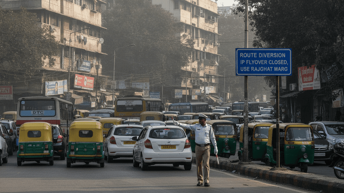 Delhi Traffic Advisory: Kisan Ghat Protest on July 21
