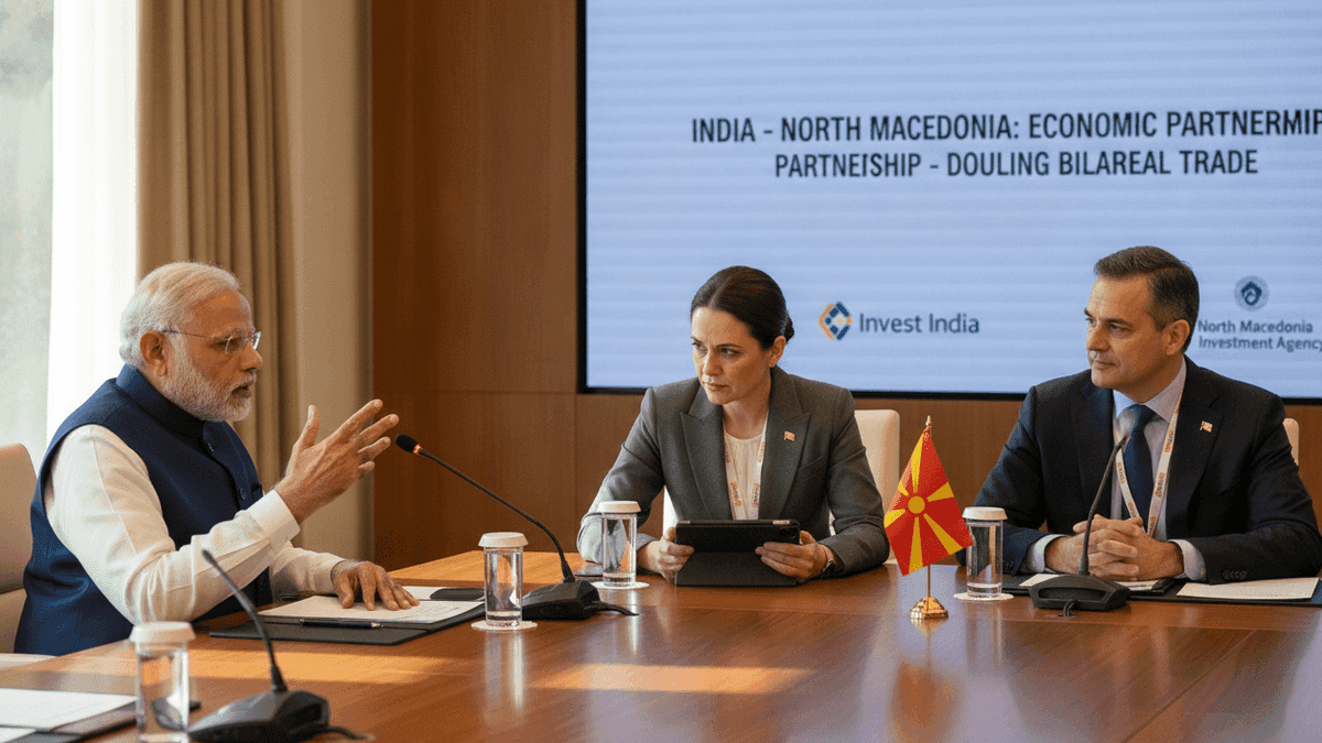 India-North Macedonia Trade: Doubling by 2030