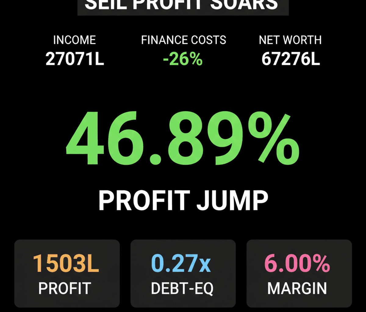SEIL Q1 FY27 Profit Jumps 46.89%: Investor Impact