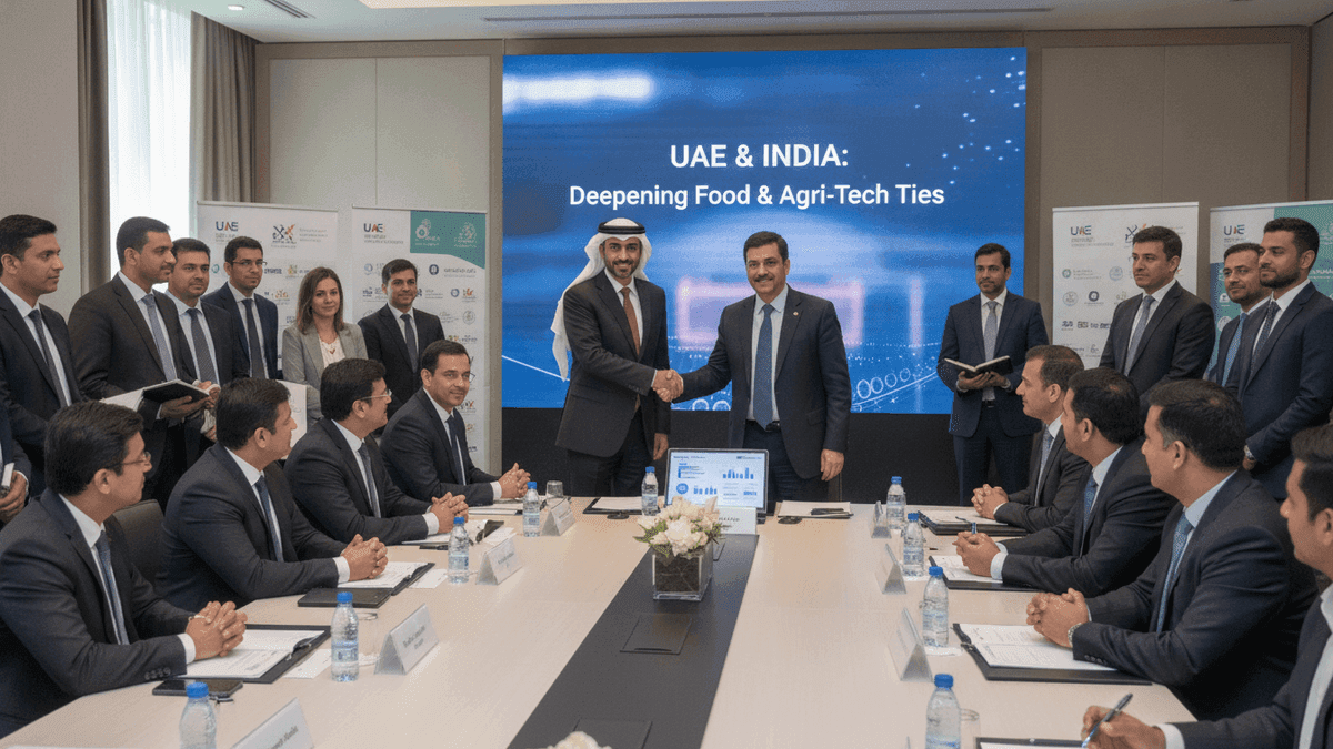 UAE & India Boost Food Security with Agri-Tech Deals