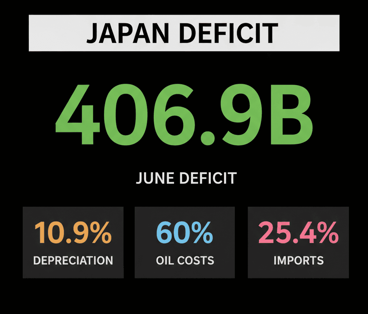 Japan’s Trade Deficit Widens: Yen Weakness & Commodity Prices