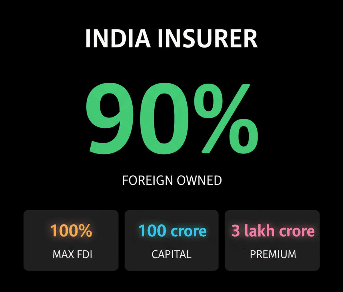 Blackstone Launches India’s First 90% Foreign-Owned Insurer