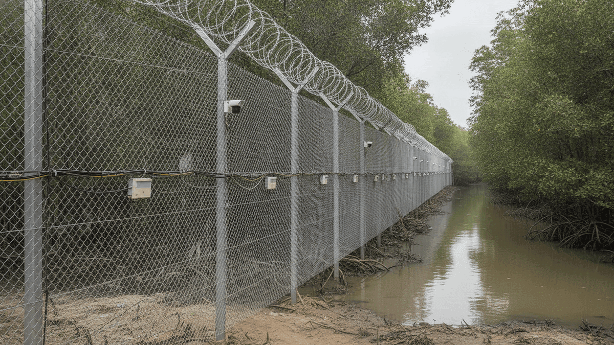 India Deploys 172km Smart Border Fence in West Bengal