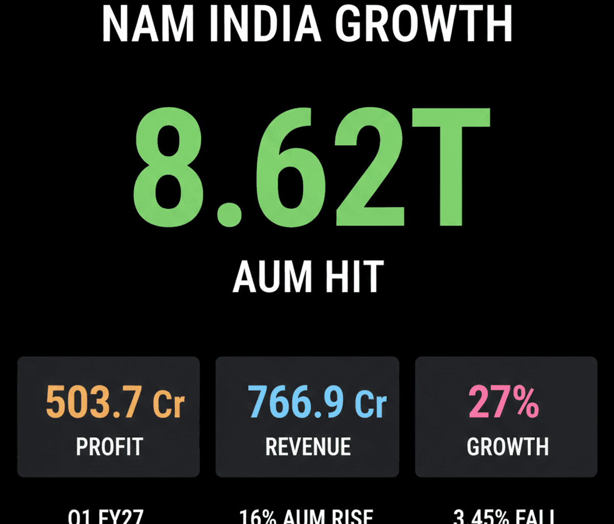 Nippon Life India Profit Surges 27%, AUM Hits Rs 8.62 Trillion